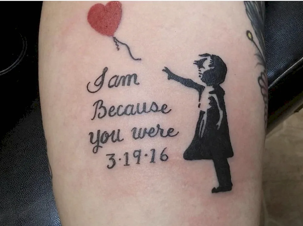 Memory tattoo in memory