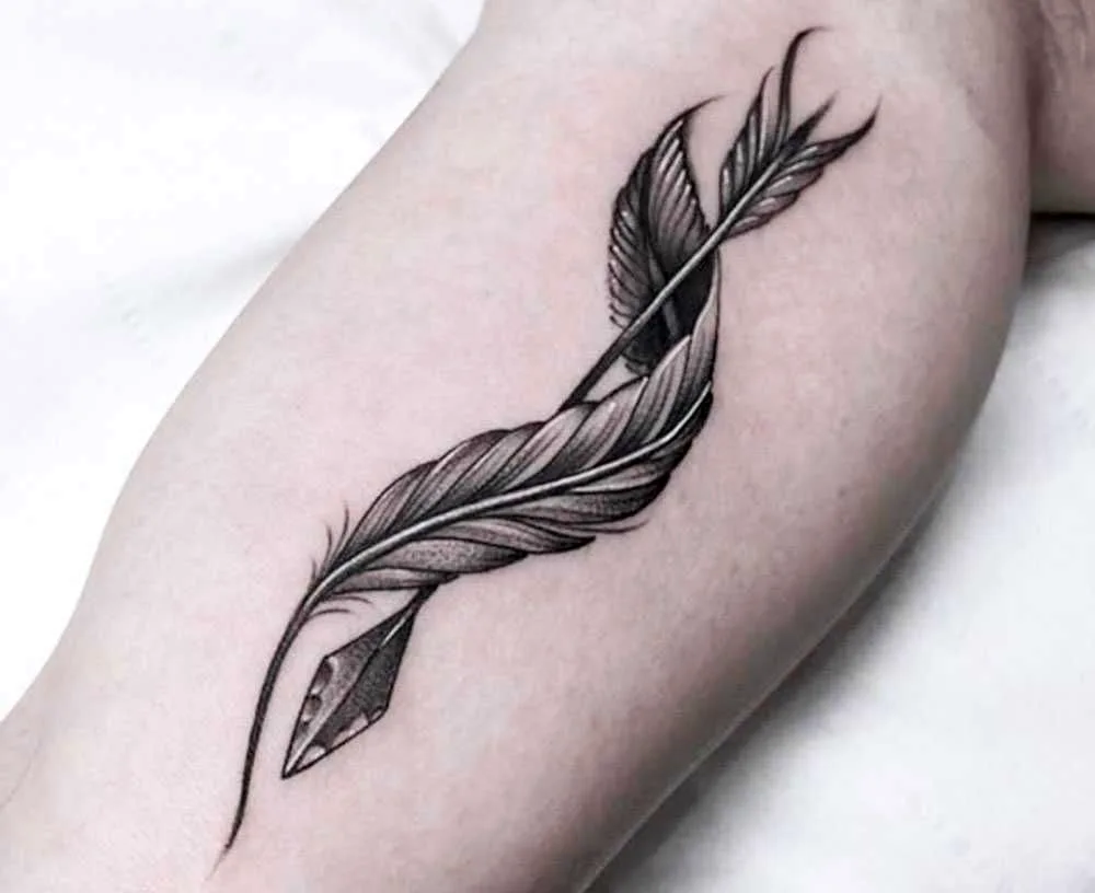 feather tattoo