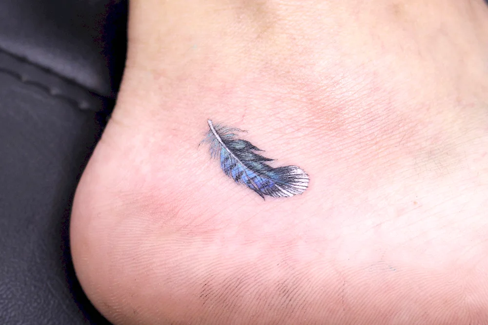 feather tattoo