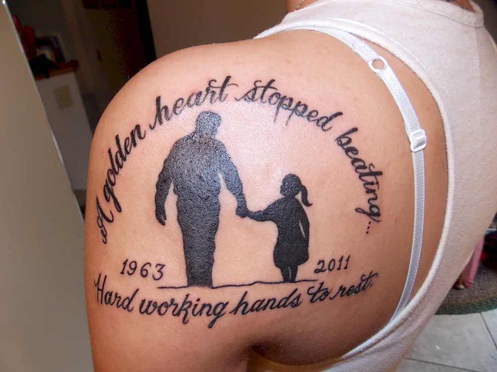 Tattoos dedicated to kids