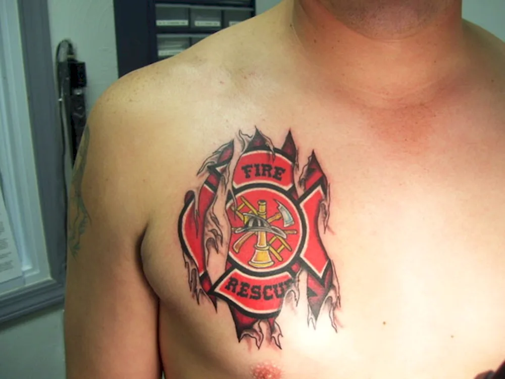 Firefighter tattoos