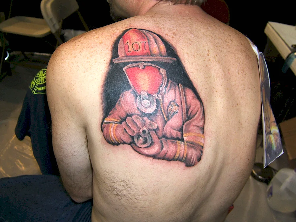 Firefighter tattoos