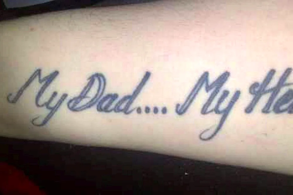 Tattoo in memory of mum