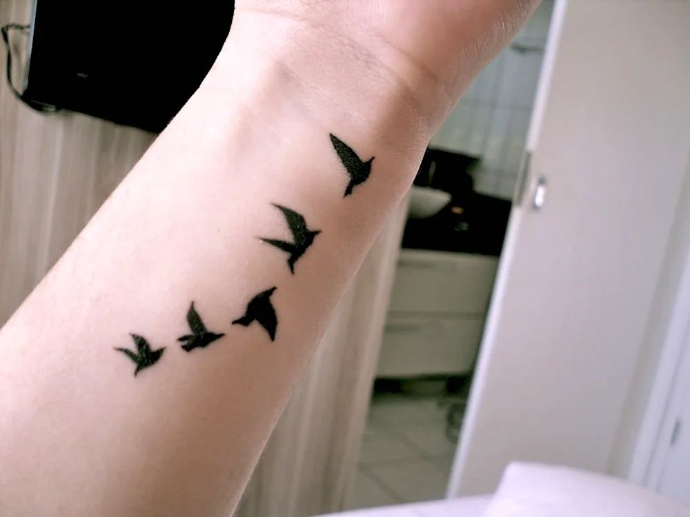 Bird tattoos