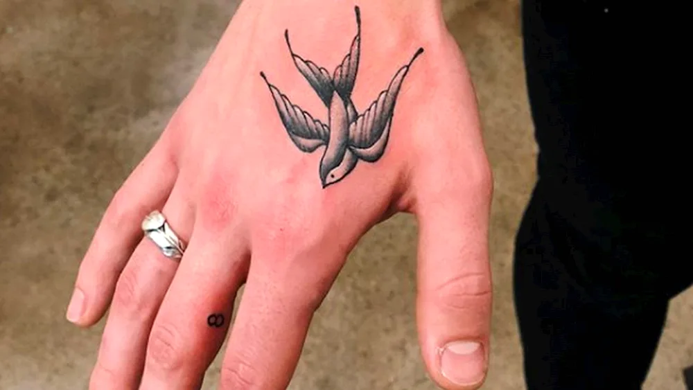 Small bird tattoos