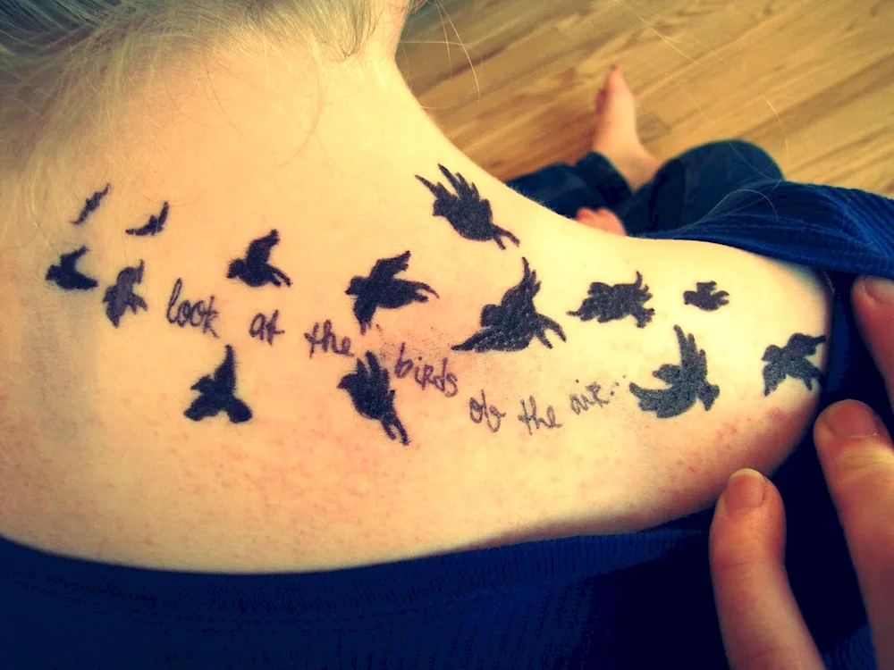 Bird tattoo