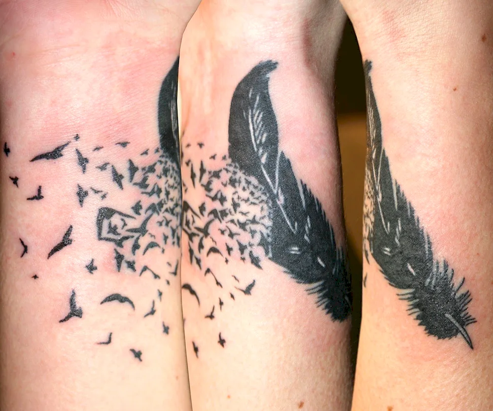 Bird tattoo