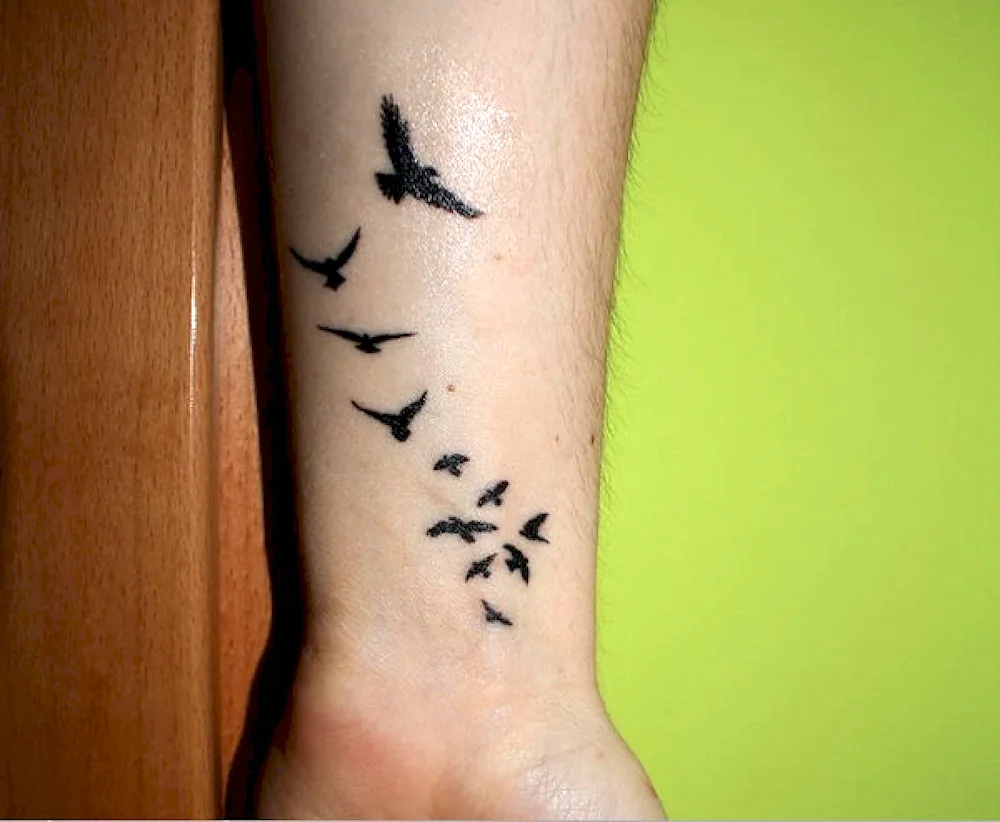 Bird tattoo