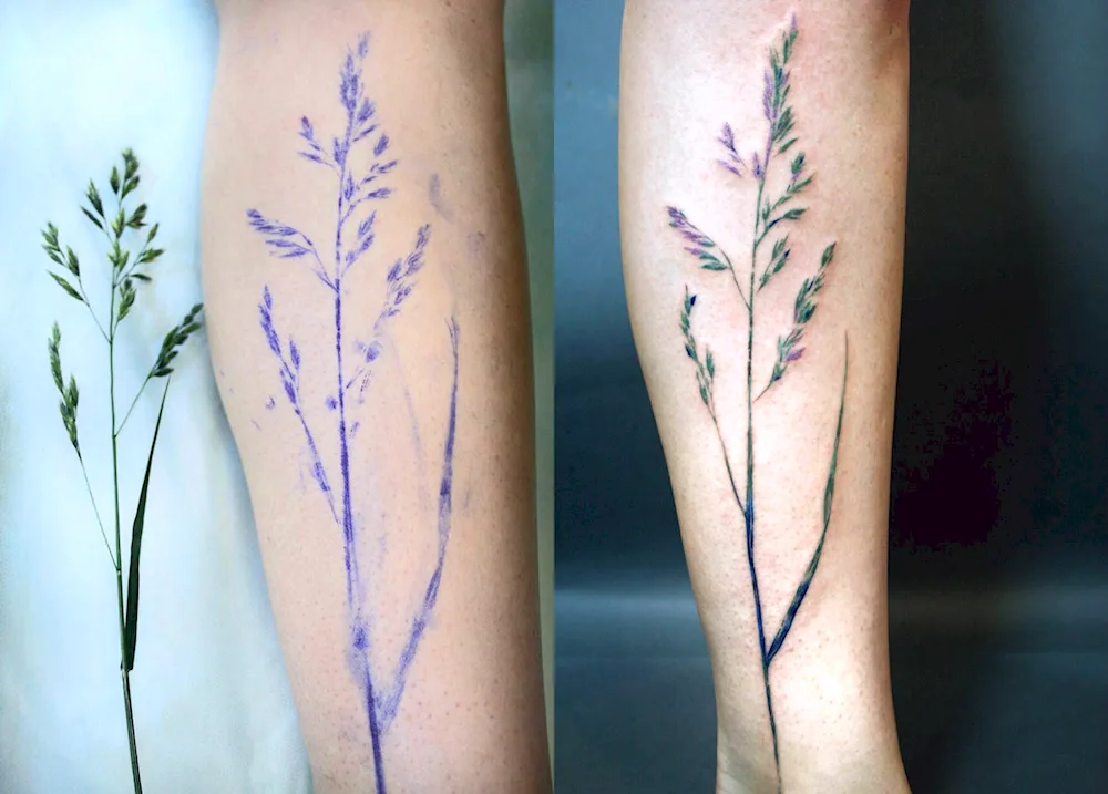 Plant tattoo