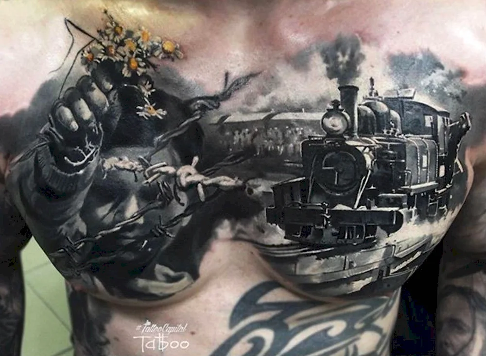 Spetsniper tattoo realism