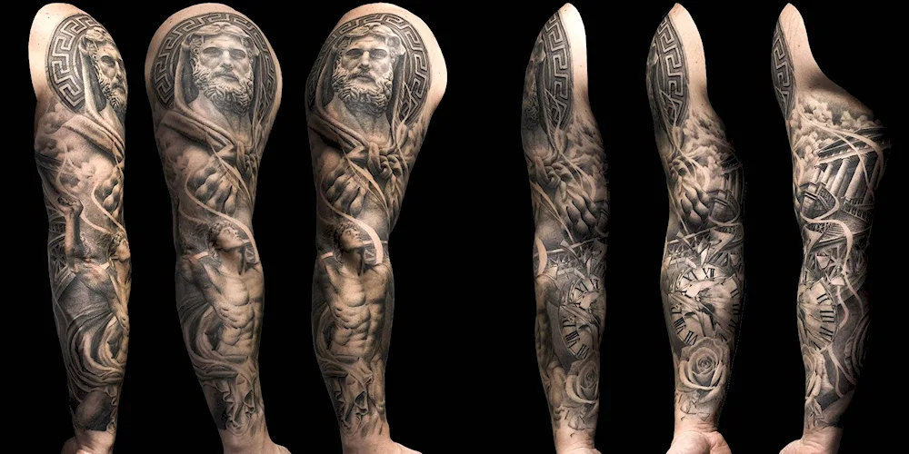 Roman gods tattoo