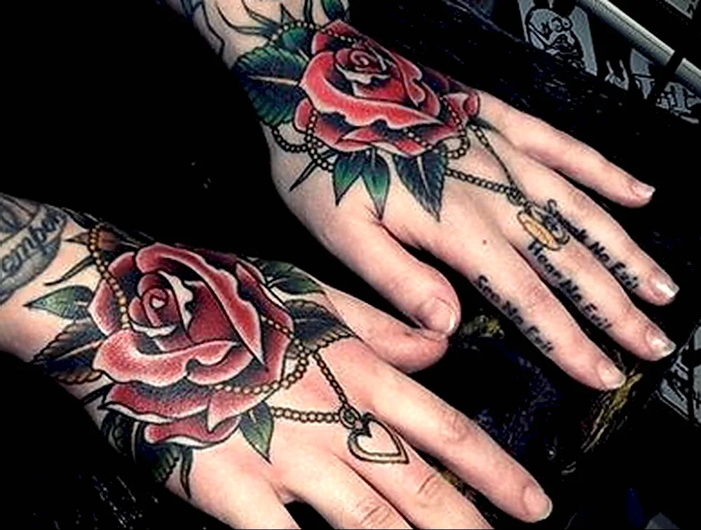 Rose tattoo