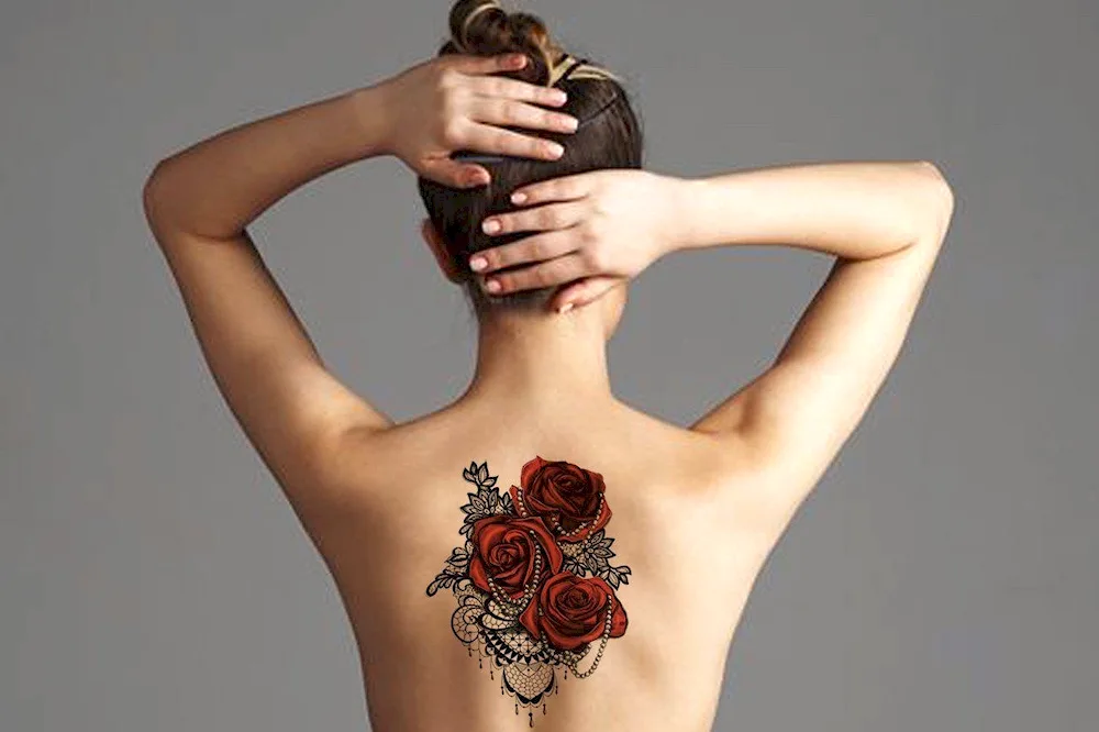 Back tattoos for girls