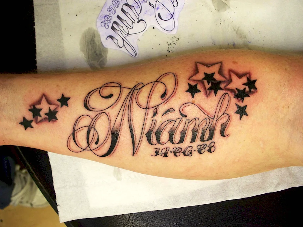 Name tattoos