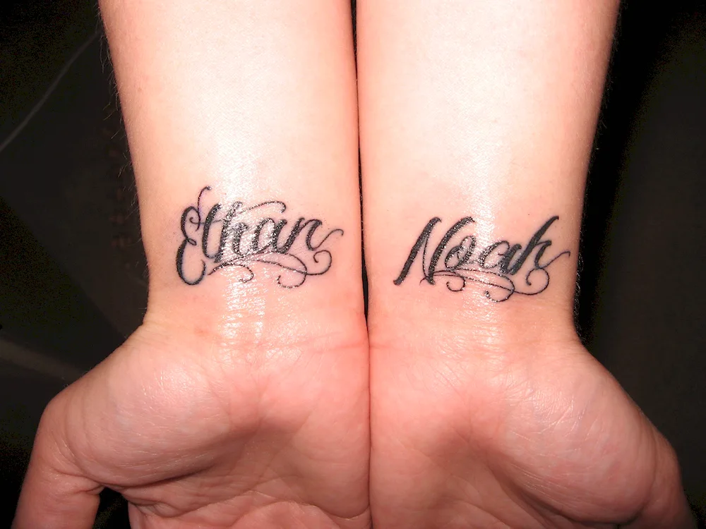 Name tattoos