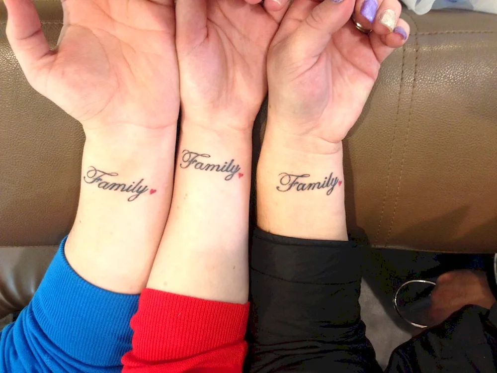 Family tattoos