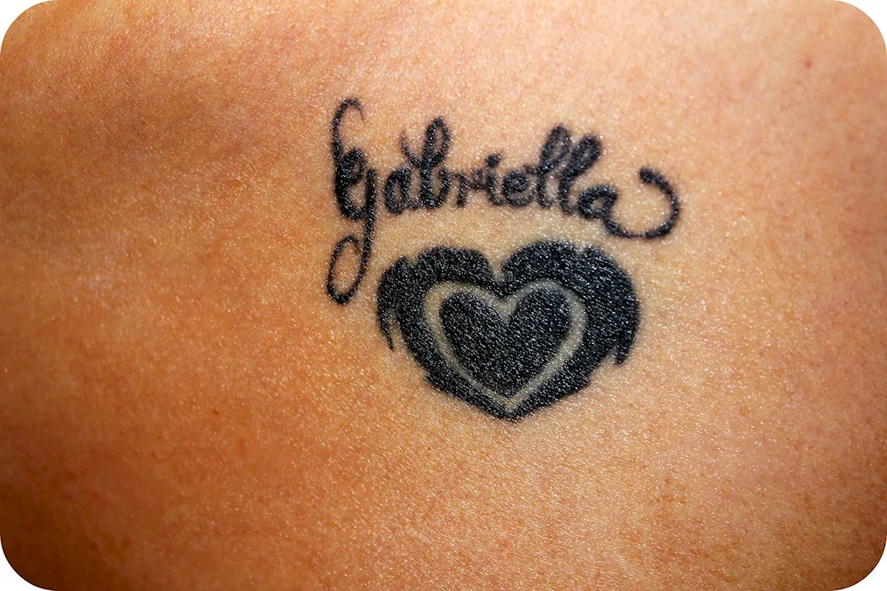 Tattoo on collarbone for girls