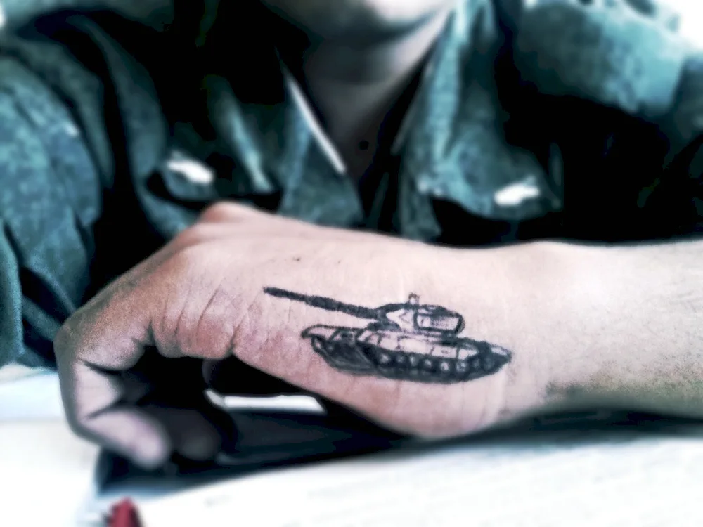 Tank tattoos