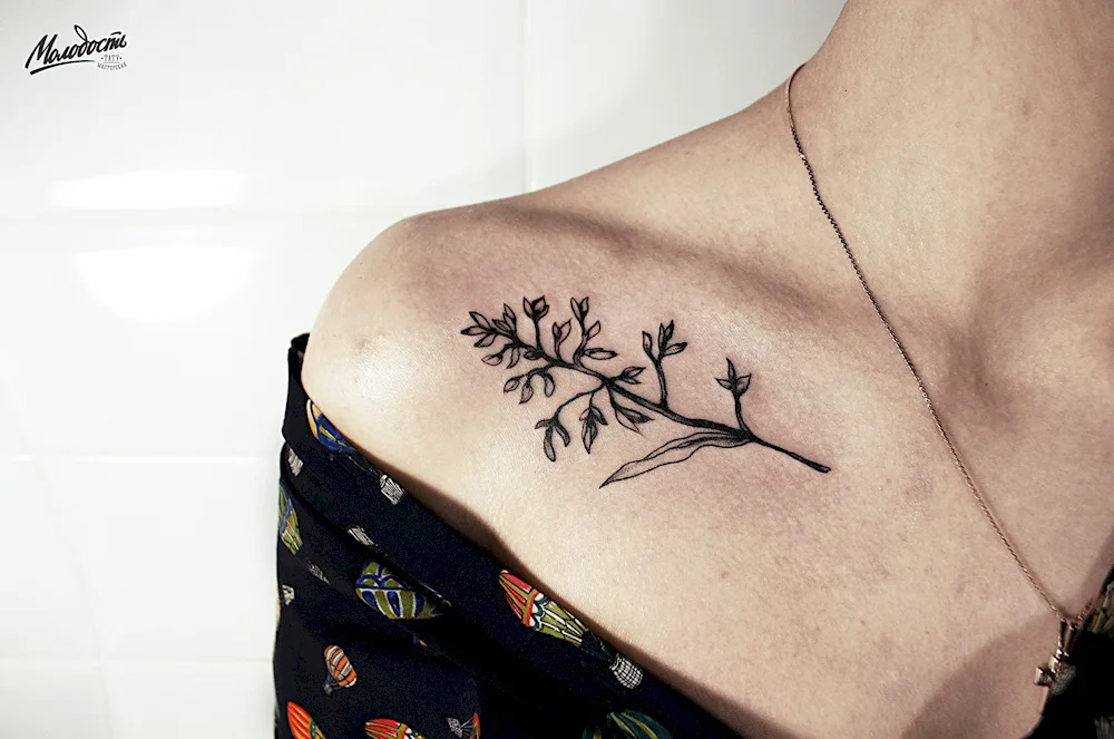 Branch tattoo