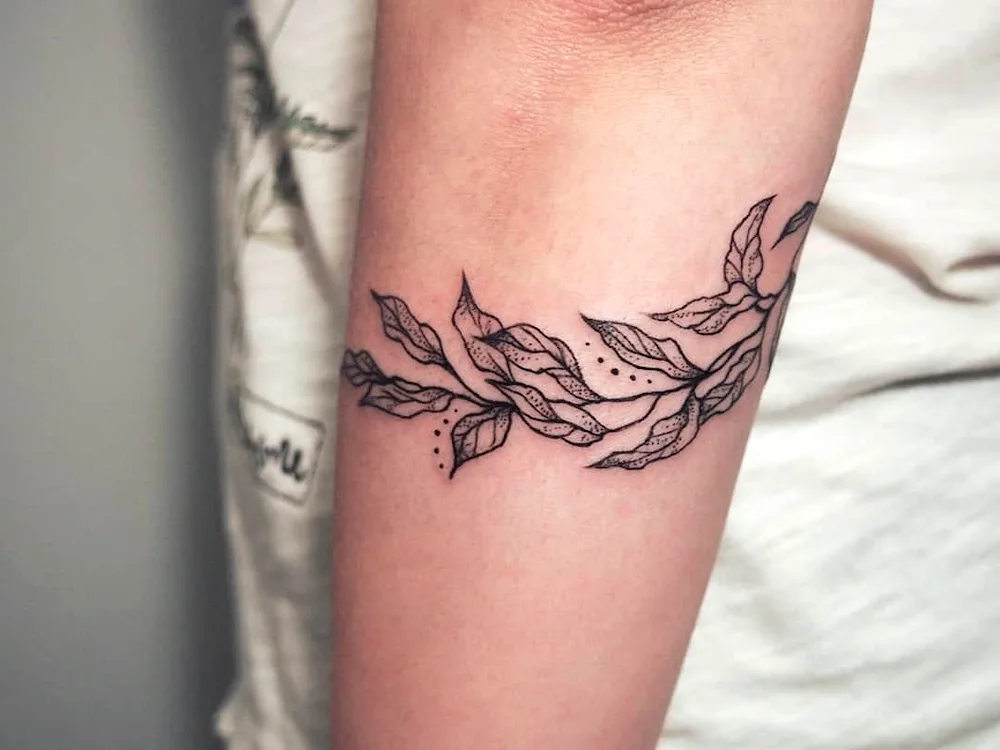 Tattoo sprig