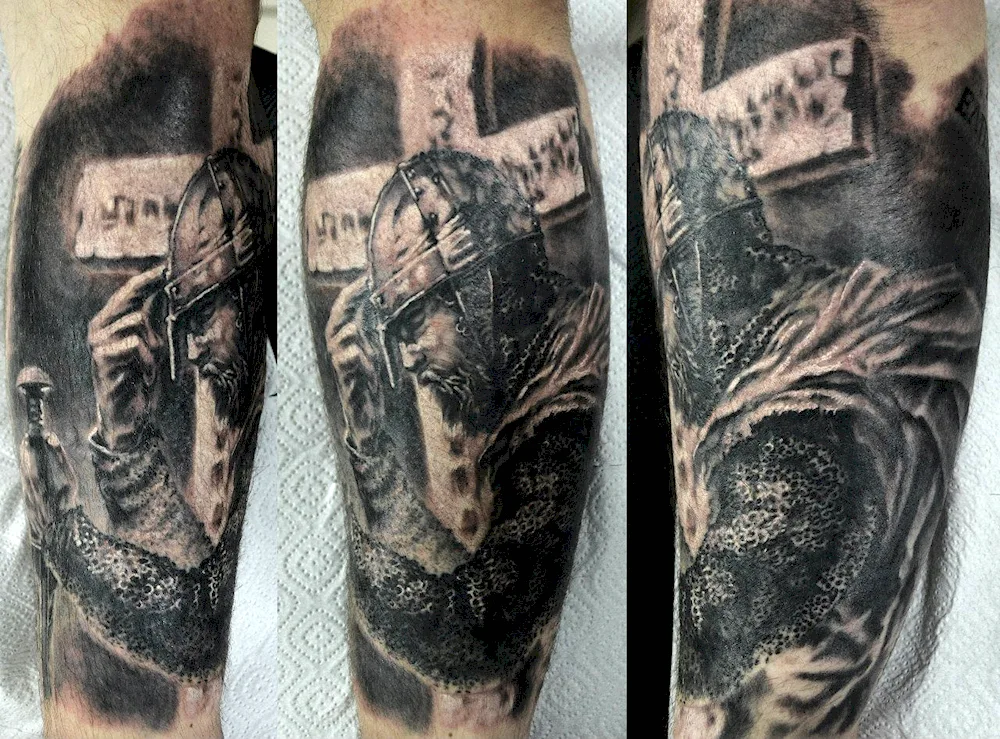 Slavic tattoo