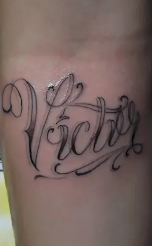 Victoria tattoo