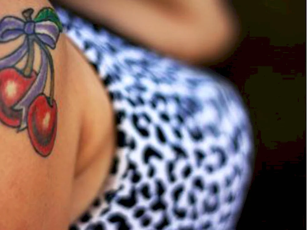 Tattoo on the hip