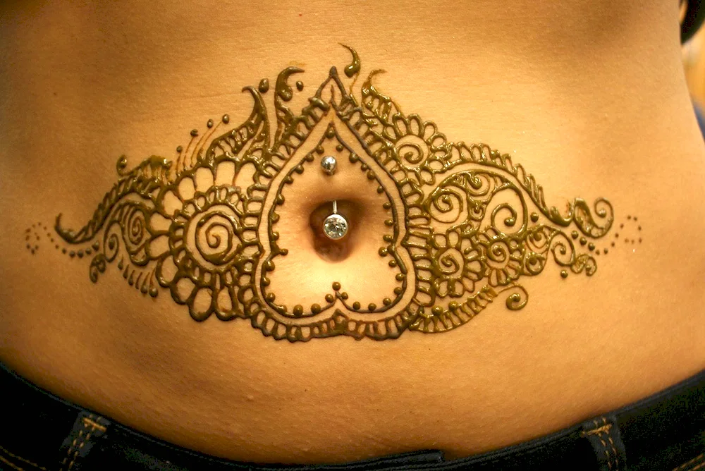 Belly tattoos for girls