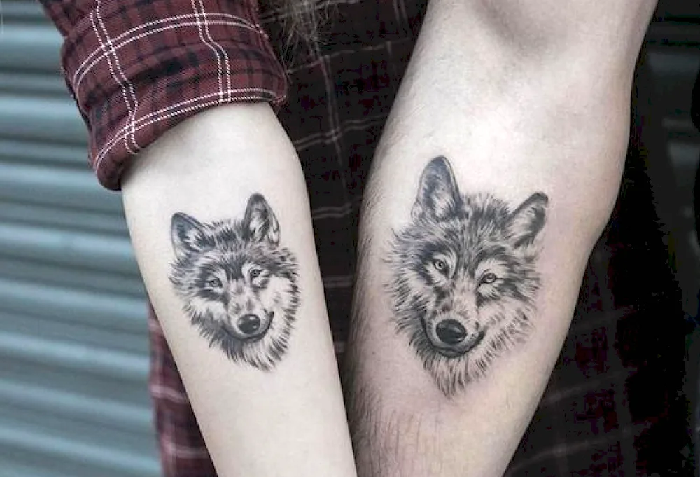 Wolf tattoo