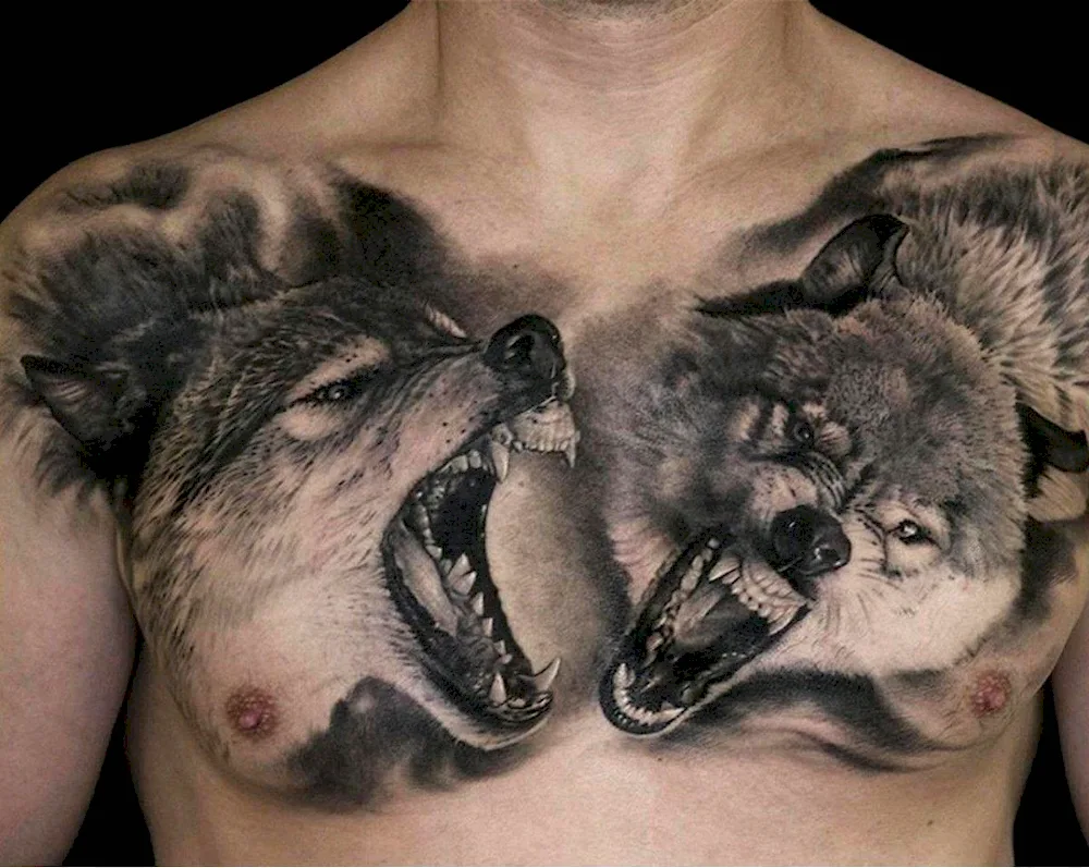 Wolf tattoo