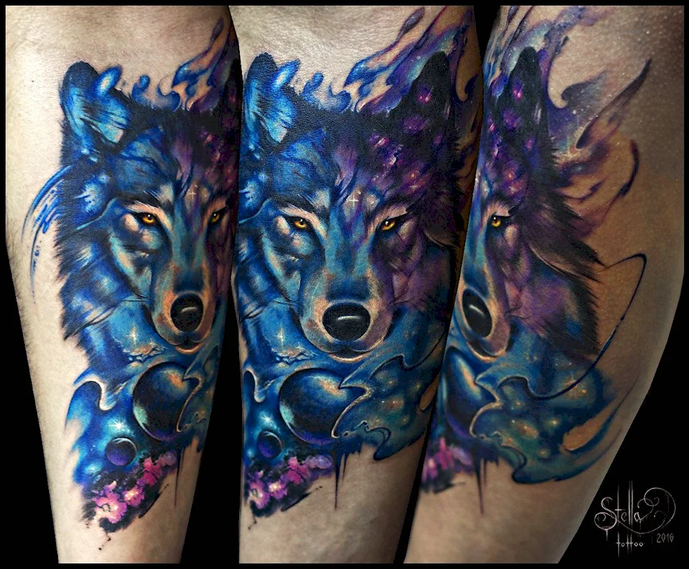 Wolf tattoo