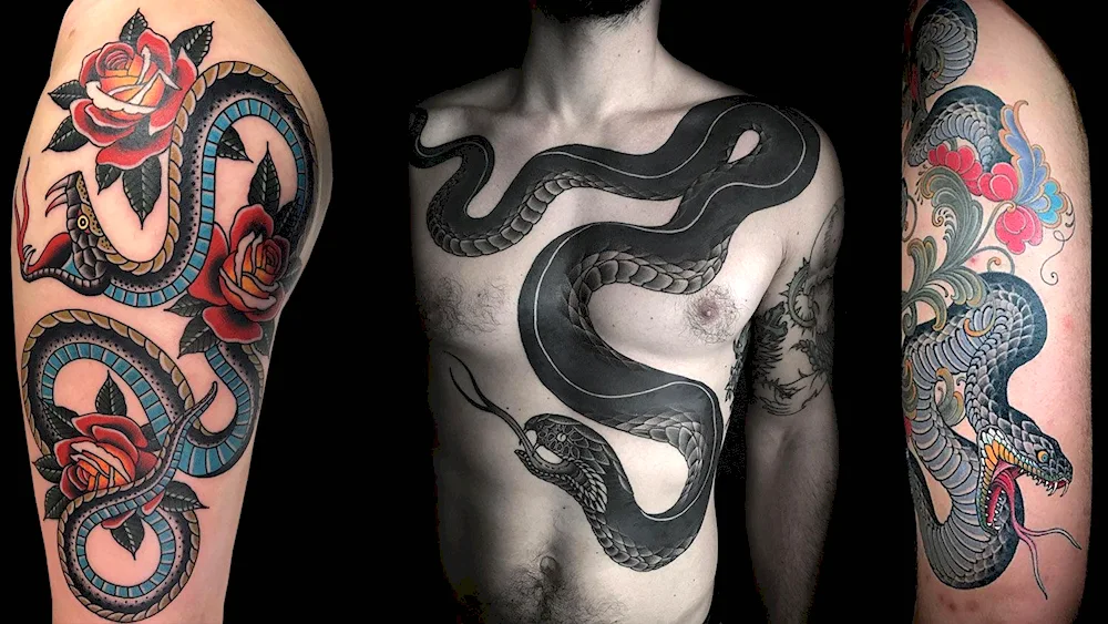 Snake tattoo