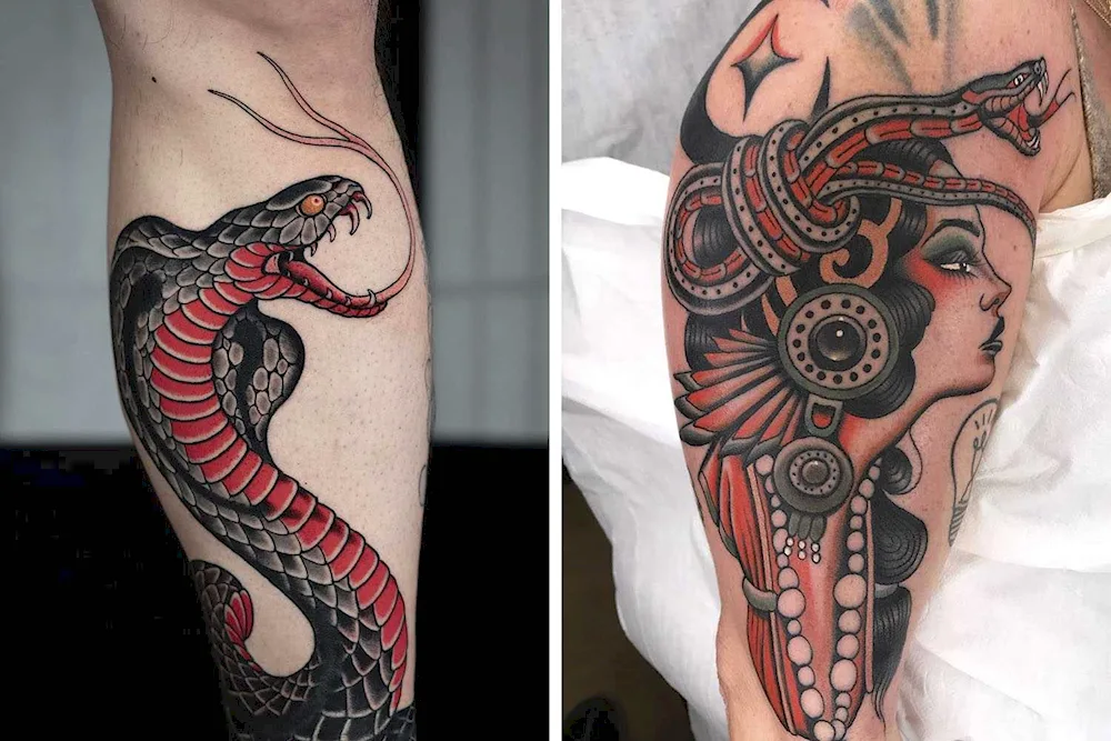 Snake tattoo