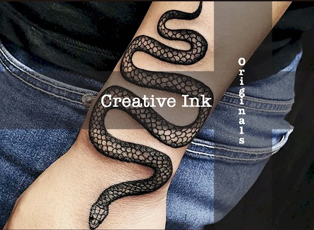 Snake tattoo