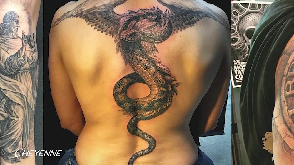 Snake tattoo