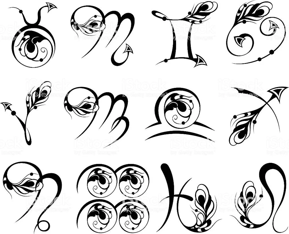 Tattoo zodiac signs