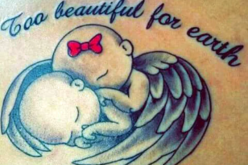 Tattoos dedicated to children