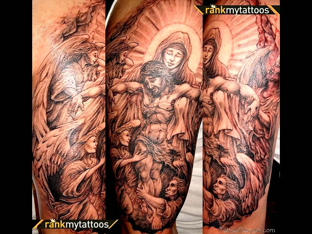 Jesus tattoo