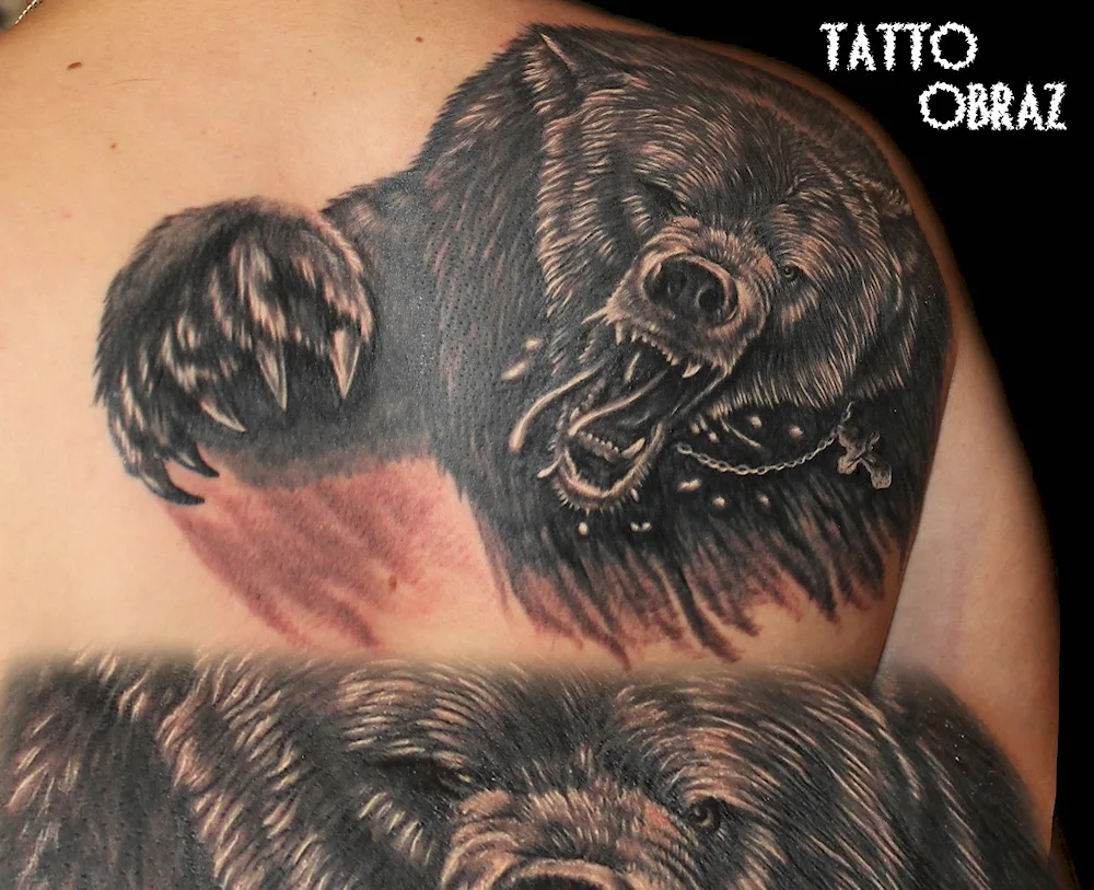 Bear tattoo