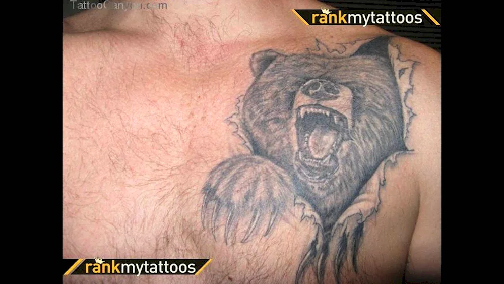 Bear tattoo