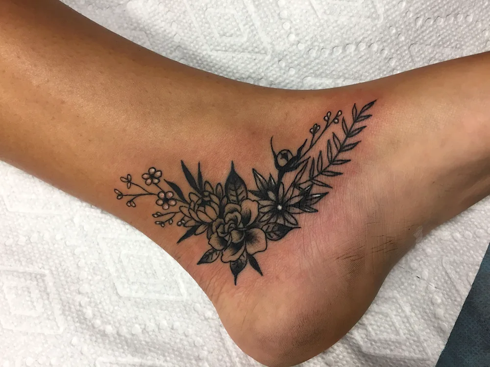 Ankle tattoos