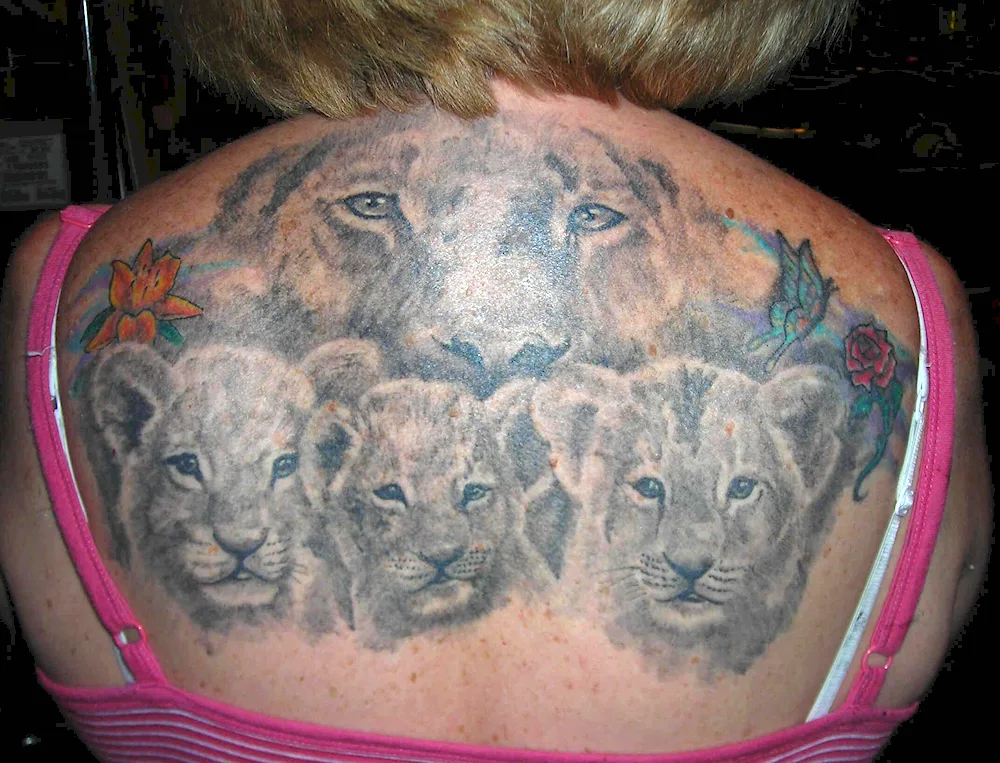 Lion Pride tattoo
