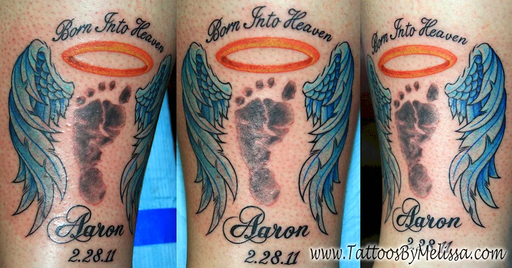 Tattoo in memory of father