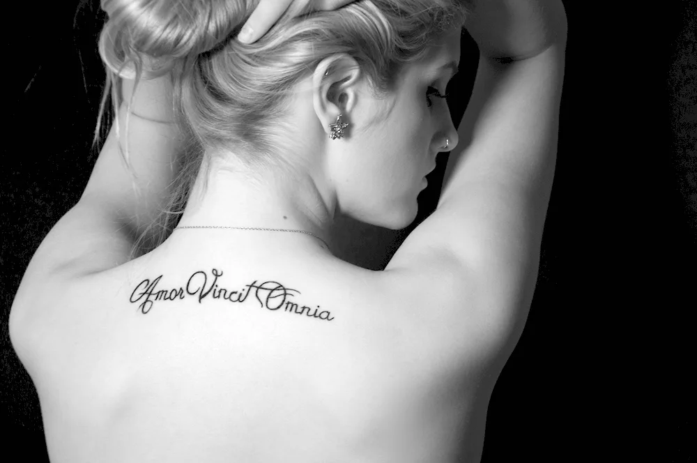 Tattoo for girls tattoo lettering