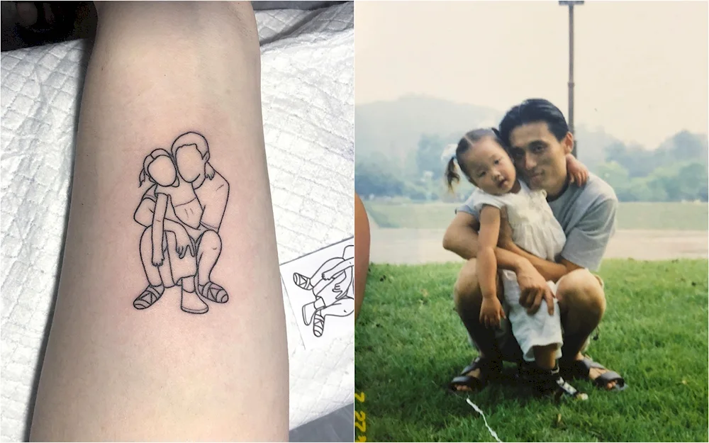 Father tattoos