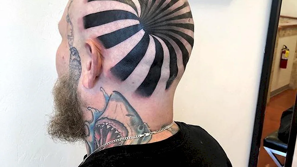 Head tattoos