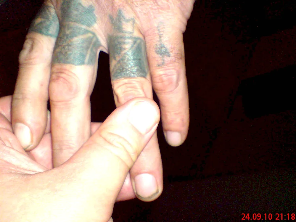 Finger tattoos