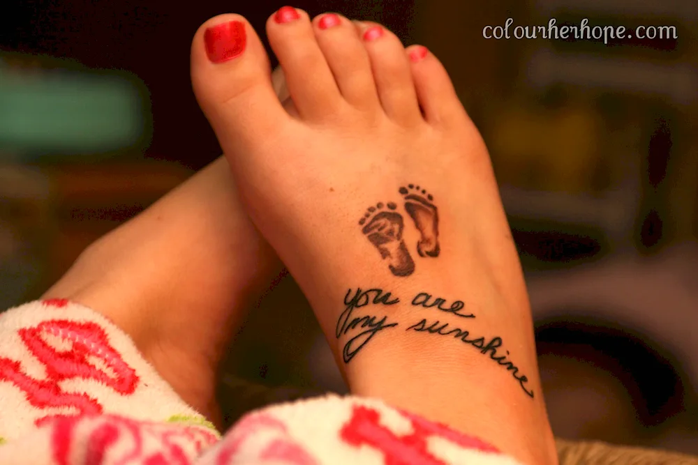 Baby birth tattoos