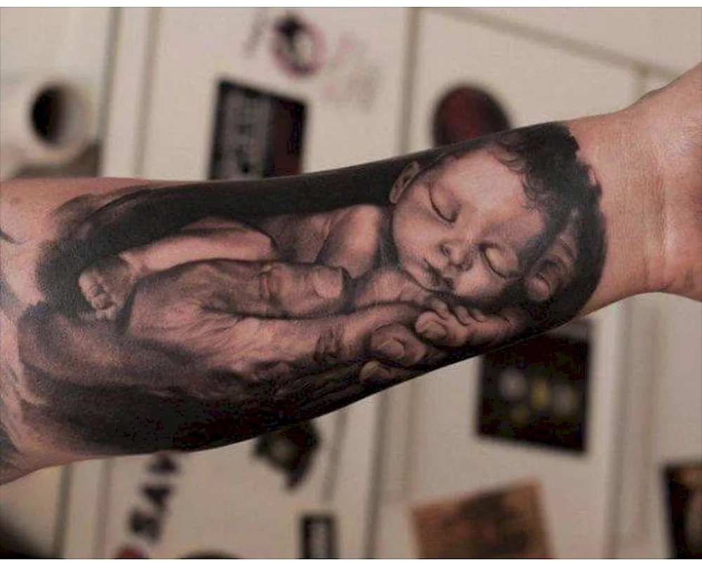 Tattoos dedicated to father