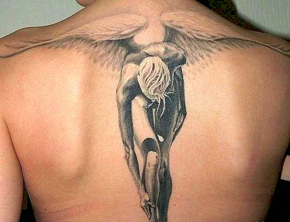 Back tattoos